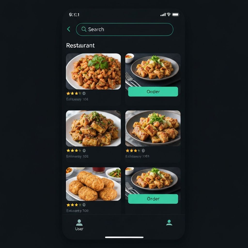 Android app interface