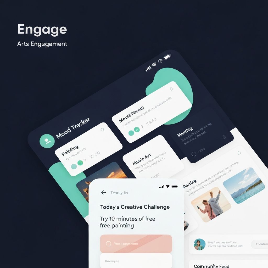 Engage app interface